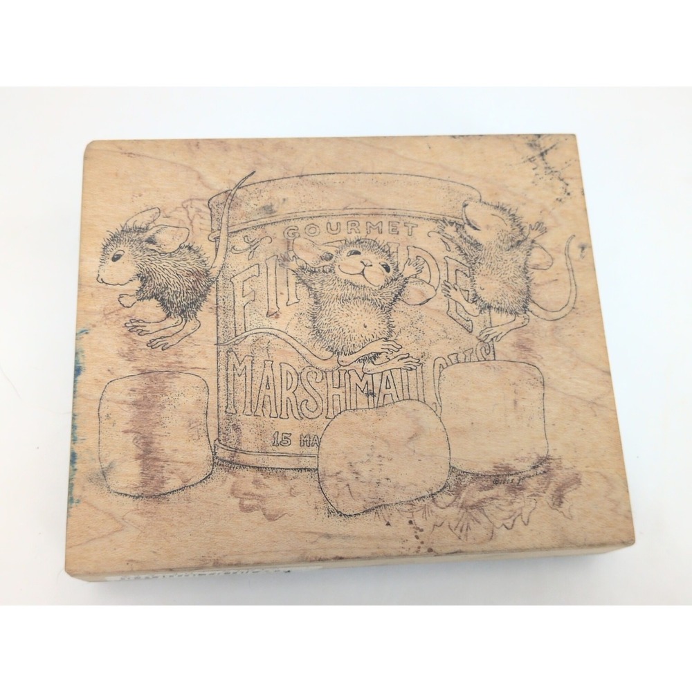 House Mouse Stamp Stampa Rosa 237 Marshmallow Bounce